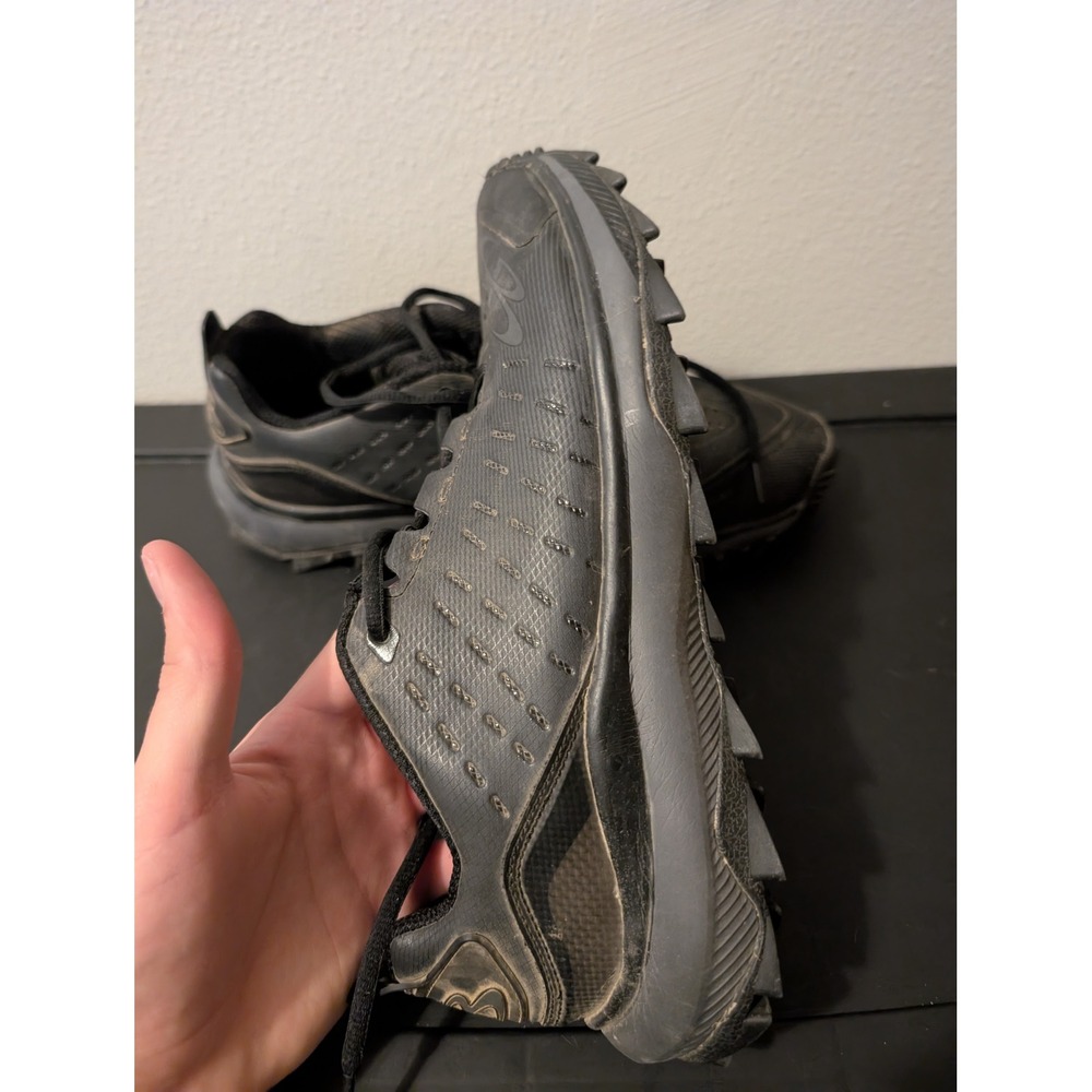 Boombah Mens 9 Dart Turf Shoes Black Baseball Softball Training BM17085 Size 9 - Picture 2 of 8